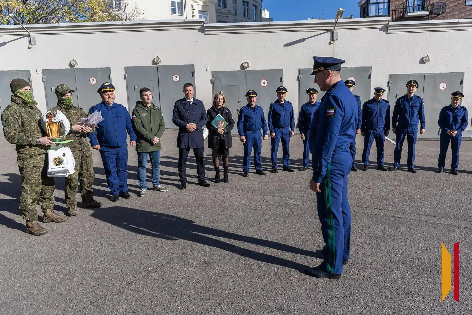 Воронежским бойцам на Константиновском направлении передали технику